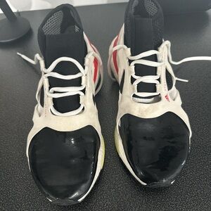 Adidas by Stella McCartney Black, White, and Red Sneakers